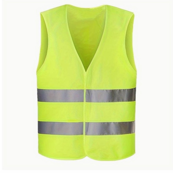 IKEA High Visibility Safety Vest Medium Adult SizeReflective Stripes Polyester - Picture 1 of 3